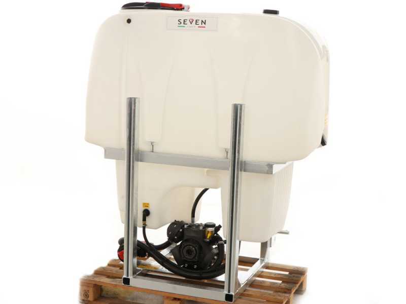 Tank unit for Seven Italy compact tractor-mounted sprayer - Capacity 600L - Pump APS71