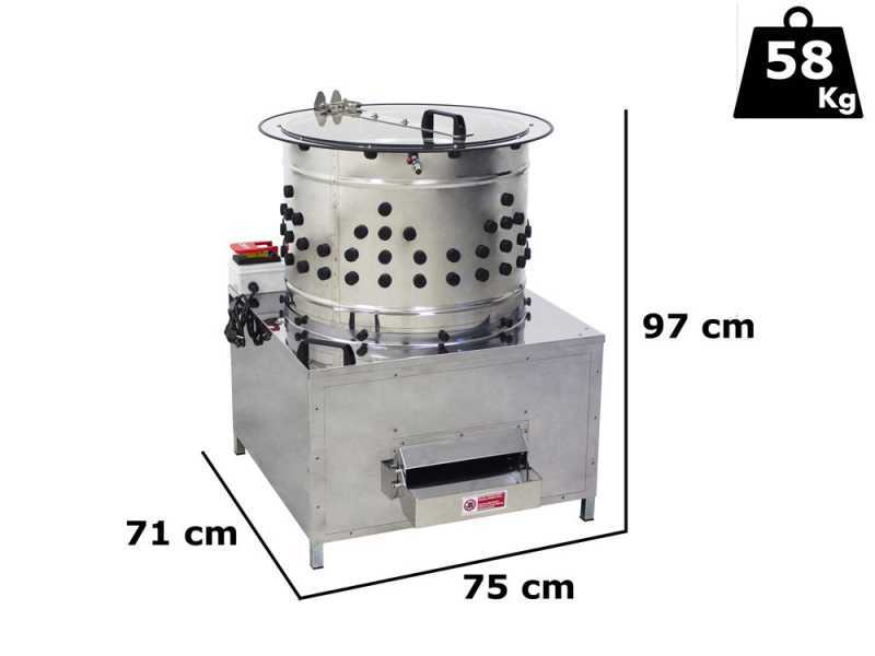 River Systems Cylindra - Basket pluckeing machine