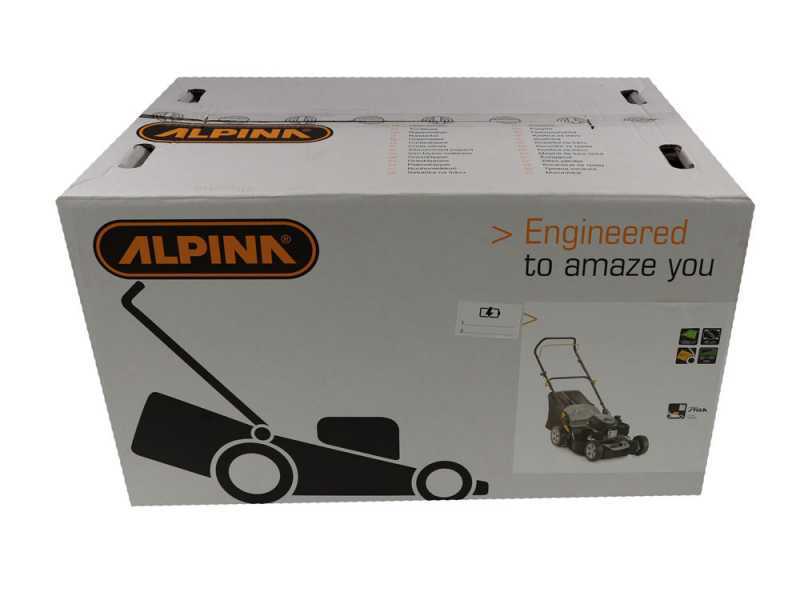 Alpina AL4 41 A Hand-Push Lawn Mower - Stiga ST 120 Engine