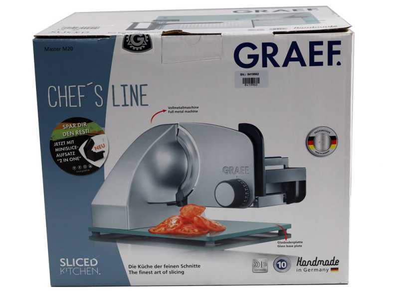 GRAEF MASTER M20 - Meat Slicer with 170 mm blade