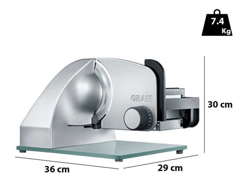 GRAEF MASTER M20 - Meat Slicer with 170 mm blade