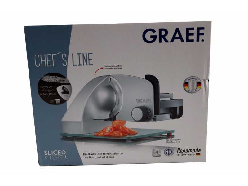 GRAEF MASTER M20 - Meat Slicer with 170 mm blade