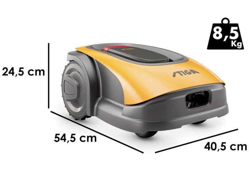 Stiga A 1500 - Robot Lawn Mower - with 5 Ah E-Power Battery