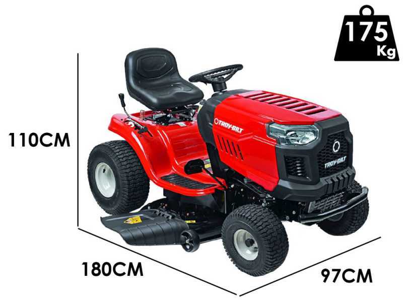 MTD Bronco 107T-S Troy Bilt Riding-on Mower - CVT - Side Discharge