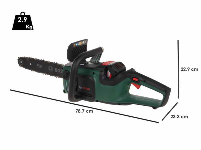 Bosch AdvancedChain 36V-35-40 - Battery-Powered Electric Chain Saw - 36V 2Ah