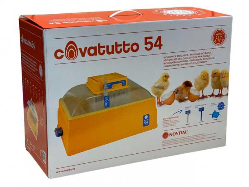 Novital Covatutto 54 - Semi-Automatic Egg Incubator