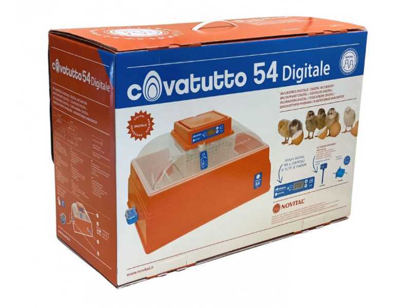 Novital Digital Covatutto 54 -  Semi-automatic egg incubator