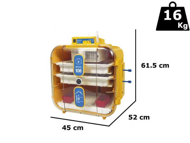 Novital Covatutto 108 - Semi-Automatic Egg Incubator