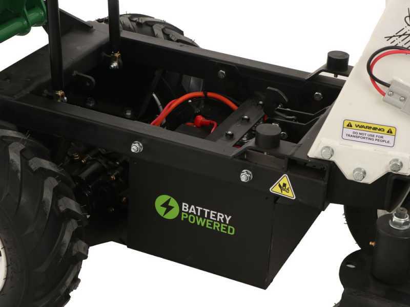 GREENBAY eDUMPER 500 - Electric Battery-Powered Wheelbarrow - 48V 32Ah