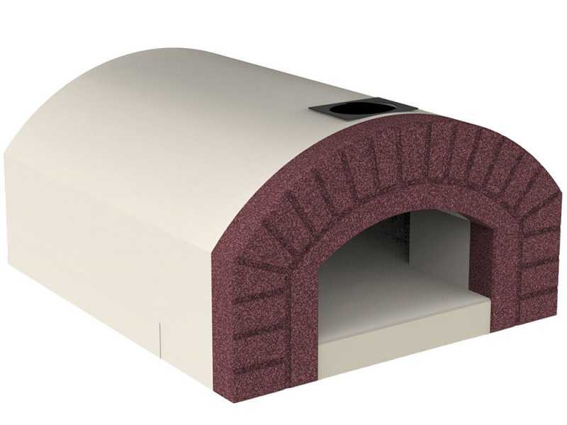 Linea VZ Sorrento - Built-In Wood-Fired Oven with 72x105 Cooking Chamber - Cooking Capacity: 5 pizzas