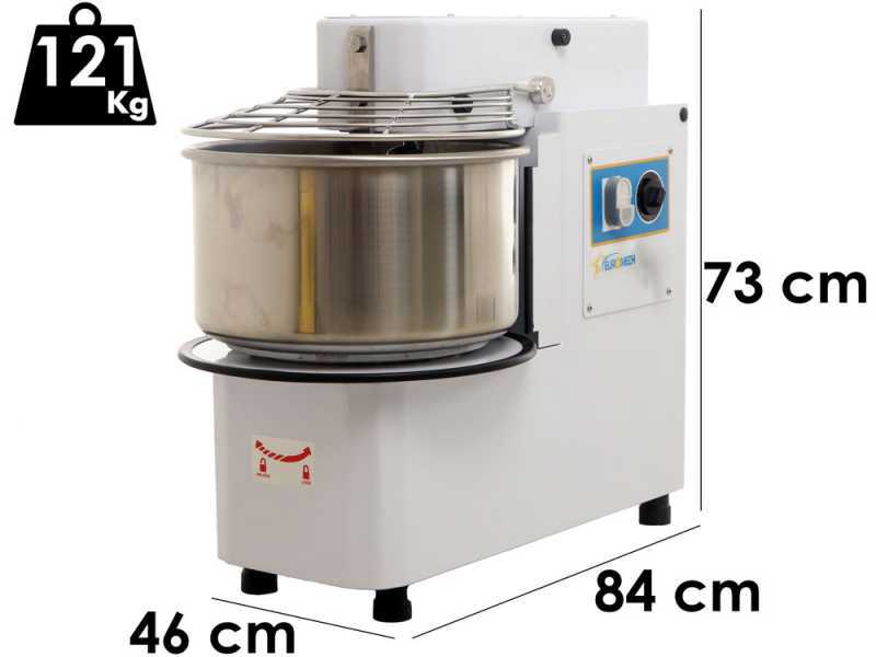 Euromech ETR 30 - Tiltable Spiral Dough Mixer - Three-Phase