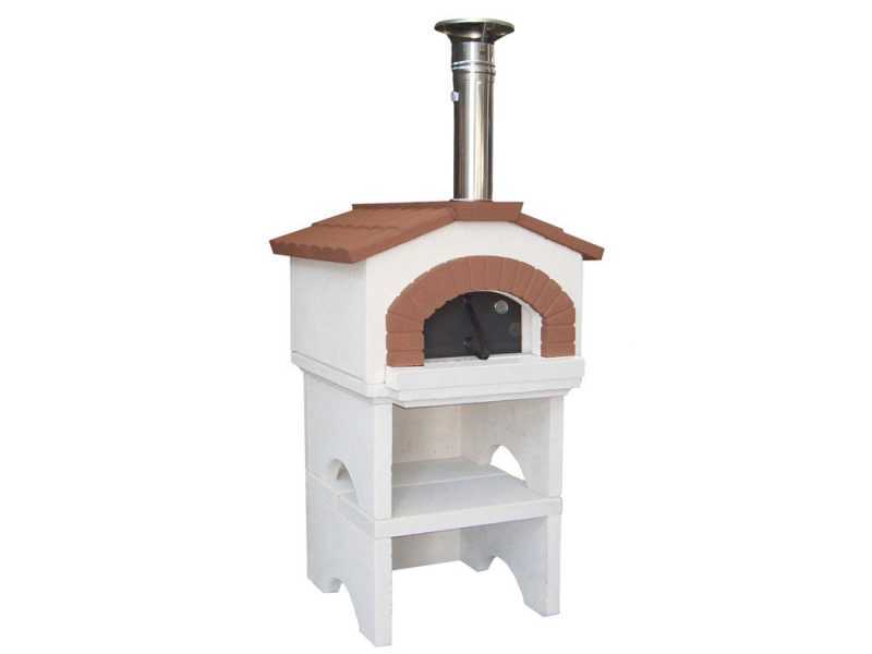 Linea VZ Ponza - Outdoor Wood-Fired Oven with Base - 55x59 cm Cooking Chamber