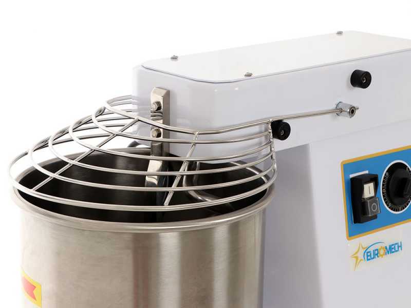 Euromech EMF 10 - Spiral Dough Mixer - 8 Kg capacity - Single-phase