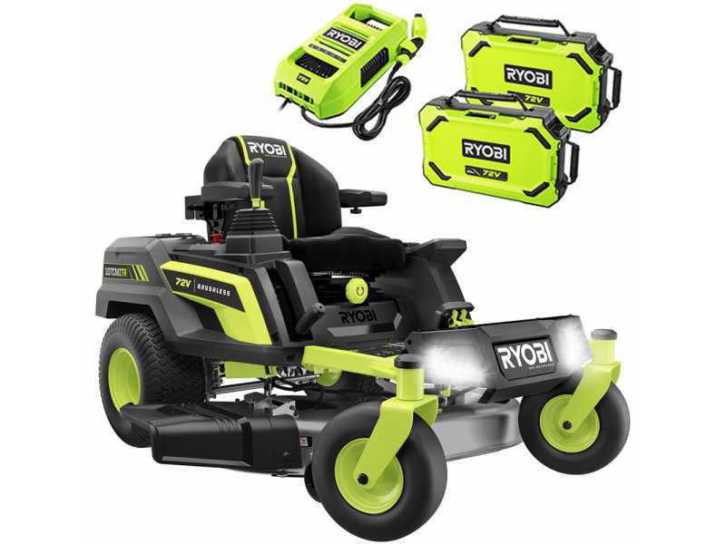 Ryobi discount ztr mower