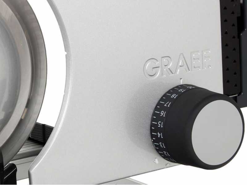Graef Master M80 Silver - Cantilever Meat Slicer with 170 mm blade