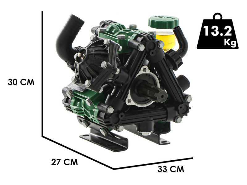 Udor Zeta 100 1c - Low-pressure tractor-mounted pump for weed control