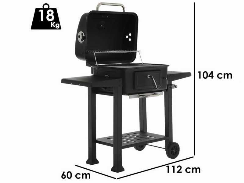 RoyalFood CB 2450 - Charcoal Barbecue