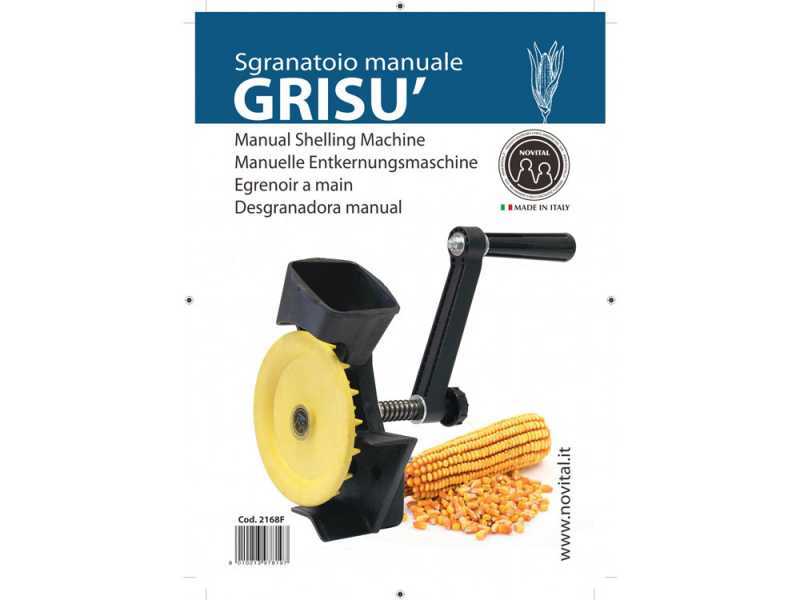 Novital Gris&ugrave; - Manual Maize Sheller