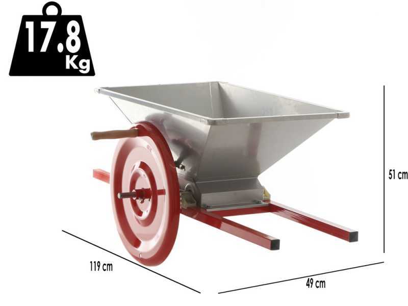 Baesso Mod. 110 - Manual Fruit-Pressing Hopper