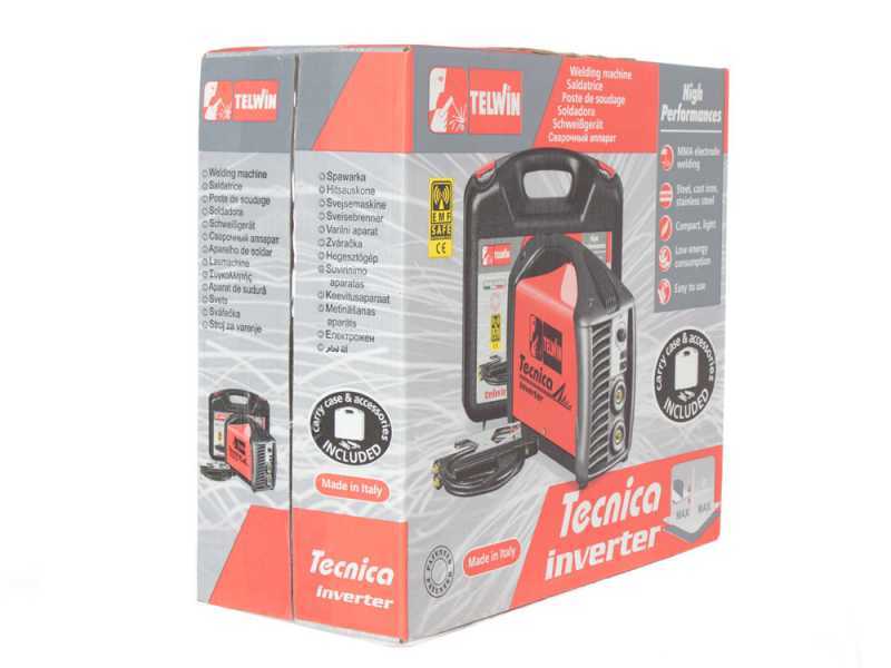 Telwin 211S ACX - Direct Current TIG and Electrode Inverter Welding Machine - 180 A