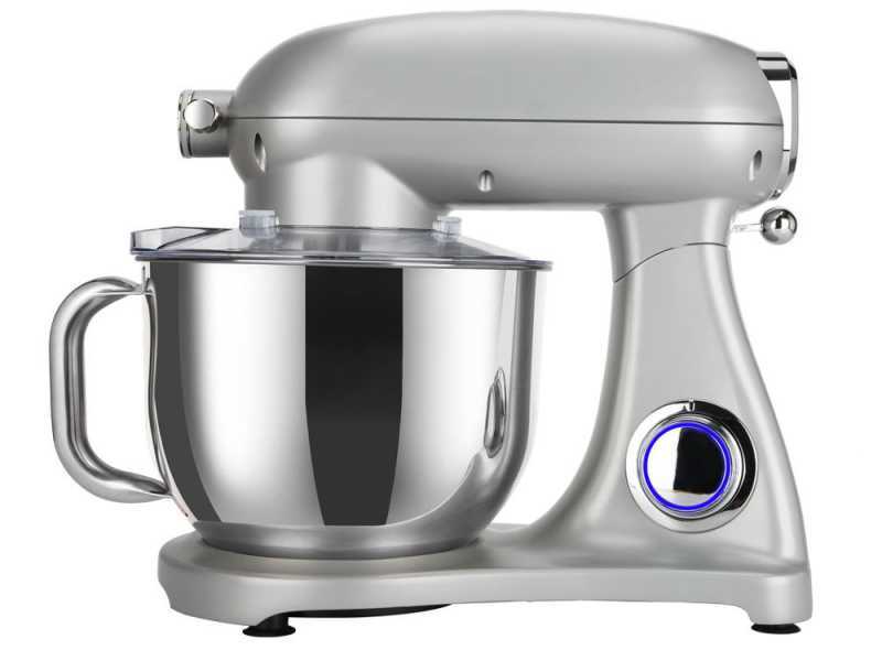 DCG KM1510S 7l - Planetary Mixer - 7-liter Stainless Steel Bowl - Quick Release Multi Tool