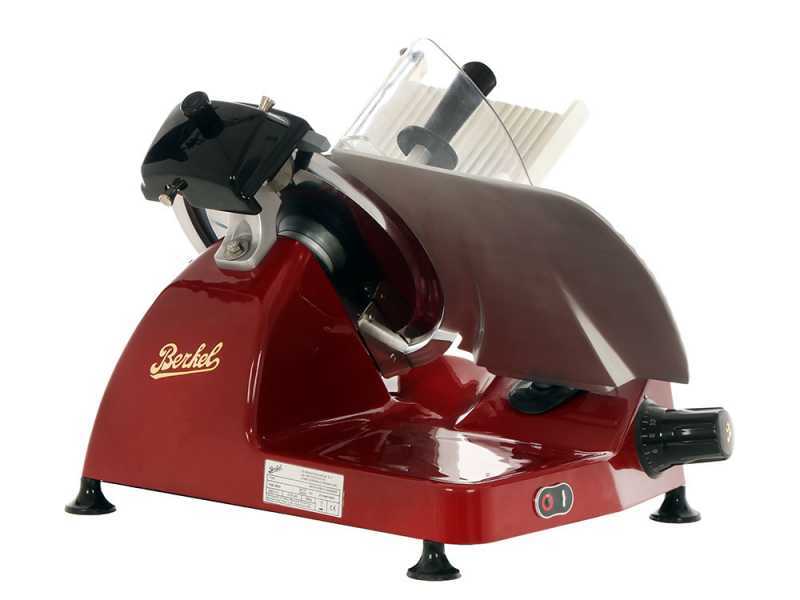 Berkel Pro Line XS30 red - Meat Slicer with 300 mm Chrome-plated Steel Blade