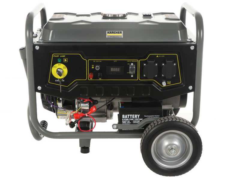 Karcher Pro PGG 3/1 - 3 kW wheeled power generator - DC 2.8 kW single-phase