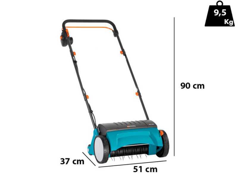 GARDENA ES 500 - Electric Lawn Scarifier - 500 W