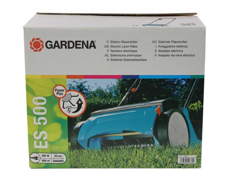Gardena EVC 1000 - Electric Lawn Scarifier 1000 W - with Collection Bag