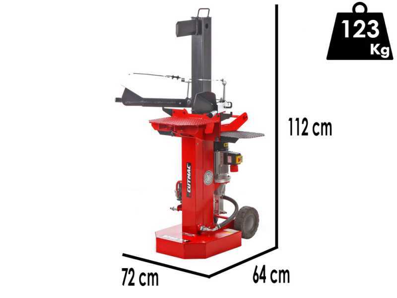 Docma SF80 Rapid 380/4 XX - Electric Log Splitter - Vertical - 400V