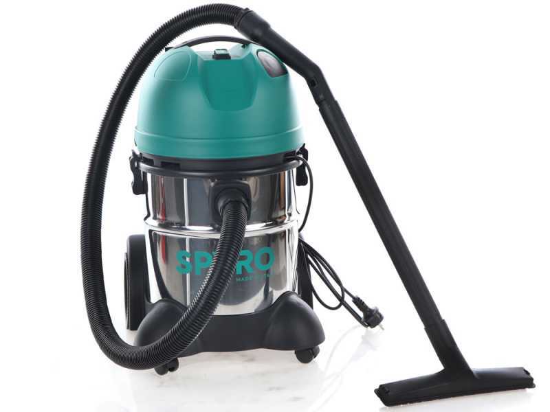 Spyro Wet &amp; Dry 30 Stainless steel - Wet and Dry vacuum cleaner - 30 Lt capacity - 1200W