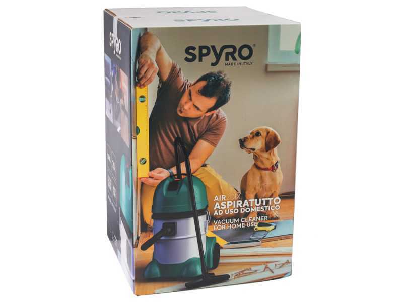 Spyro Wet &amp; Dry 30 Stainless Steel Plus - Wet and Dry vacuum cleaner - 30 Lt capacity - 1200W