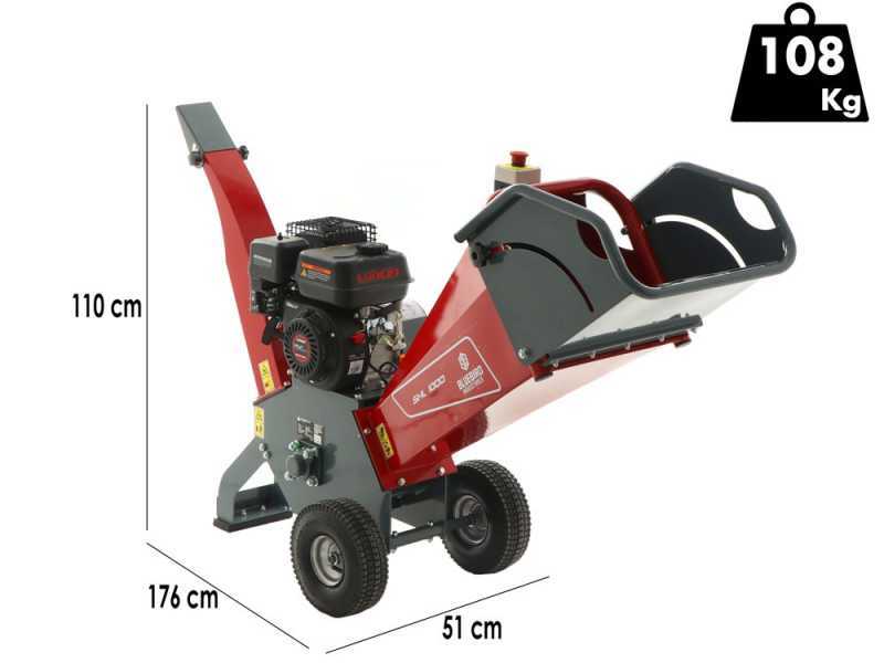 Blue Bird SHL 1000 - Petrol garden shredder - V200F 196 cc Loncin Engine