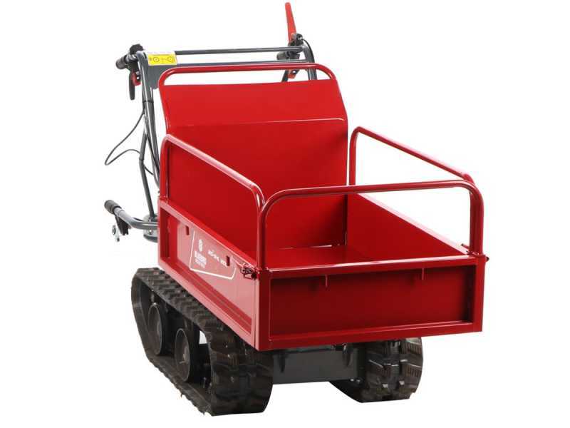 Blue Bird 310-SHL 1200 - Self-propelled track-mounted garden shredder on wheelbarrow - G420F Loncin Engine