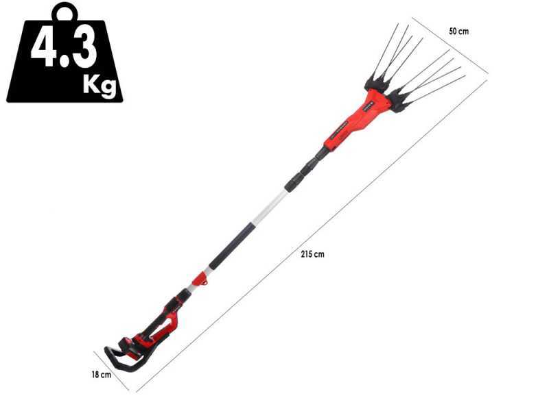 Einhell GE-FS 18/53 - Battery- powered Harvester - Telescopic Pole - 18 V - Battery and Battery Charger not included