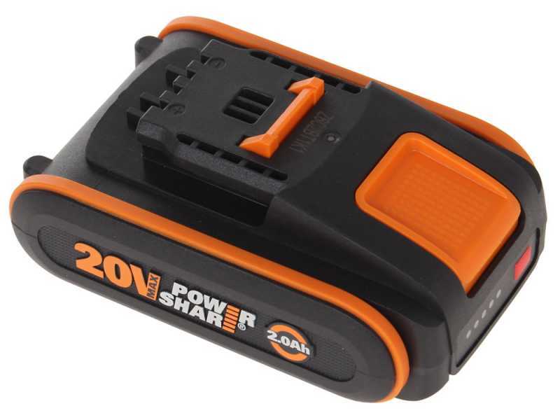 WORX WG384E  Battery-powered Electric Chainsaw - 35 cm Blade - 2x 20 V - 4Ah