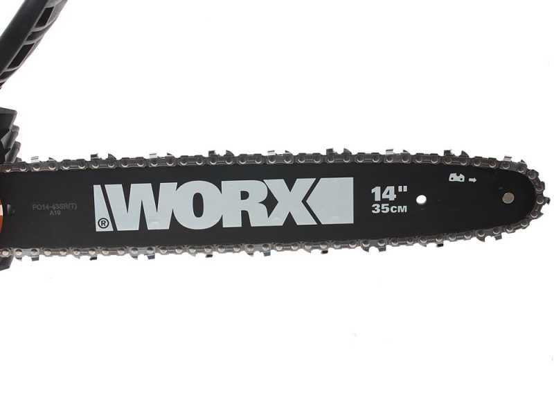 WORX WG384E  Battery-powered Electric Chainsaw - 35 cm Blade - 2x 20 V - 4Ah