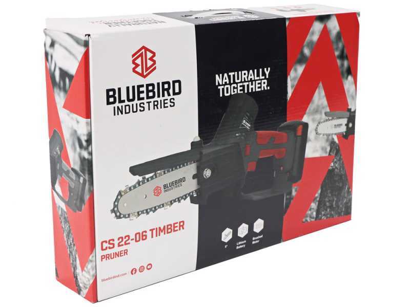 Blue Bird CS 22-06 TIMBER Electric Battery-powered Manual Pruner - 21V 2.5Ah Battery