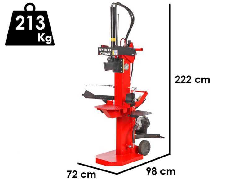 Docma SF110 PTO XX - Tractor- Mounted Log Splitter - Vertical