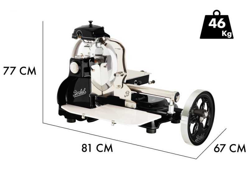 Berkel B3 Black - Flywheel slicer - 300 mm chromium steel blade