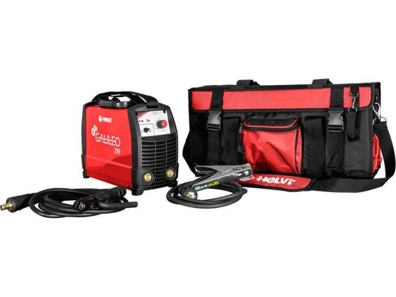 Helvi Galielo 219 - MMA and TIG Inverter Welding Machine - 200A - Kit bag