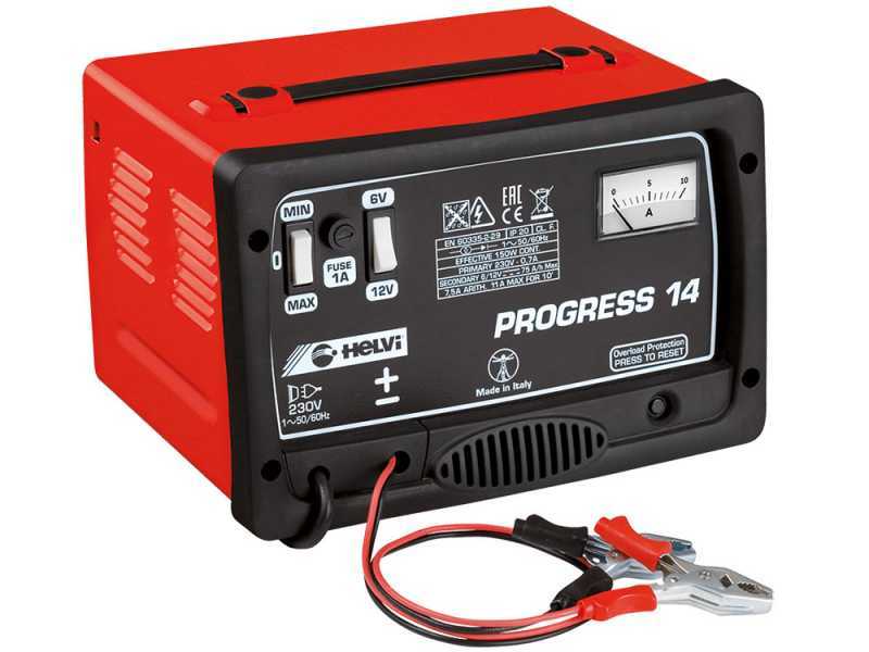 Helvi Progress 14 - Battery-charger - Wet batteries with 6/12V Voltage - Single-phase