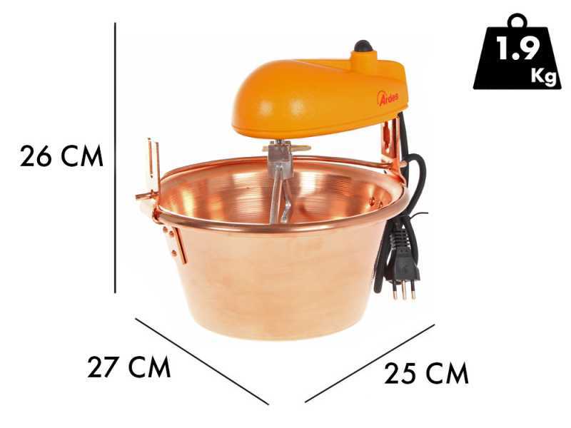 Ardes AR2440 - Copper Electric Cauldron - 2L - 15W