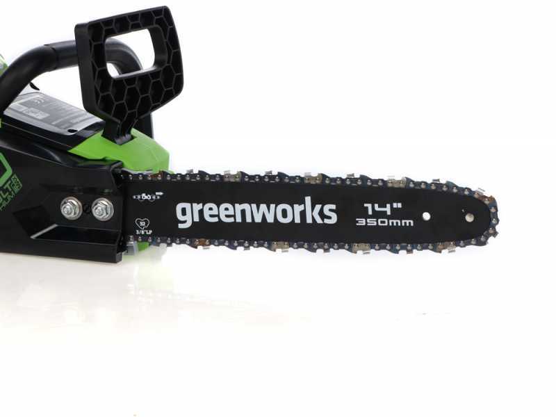 Greenworks GD40CS15K4 - Cordless electric saw - 35 cm bar - 40V 4Ah