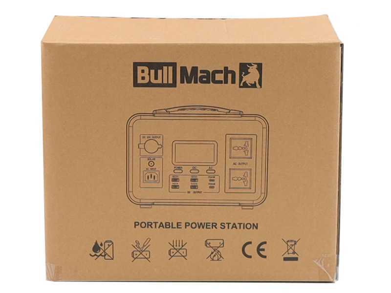 BullMach Elektron 3000 - Portable Power Station - Wheeled - 3000w/2304Wh 3.2V