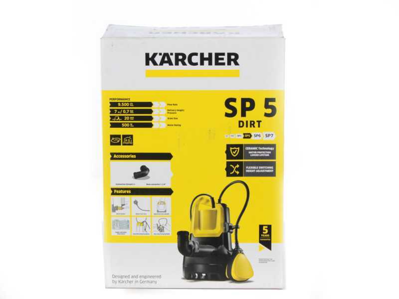 Karcher SP 16.000 DIRT - Electric submersible sewage pump