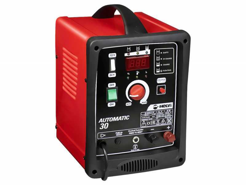 Helvi Automatic 30 - Automatic charger and maintainer - 12/24 V - Single-phase
