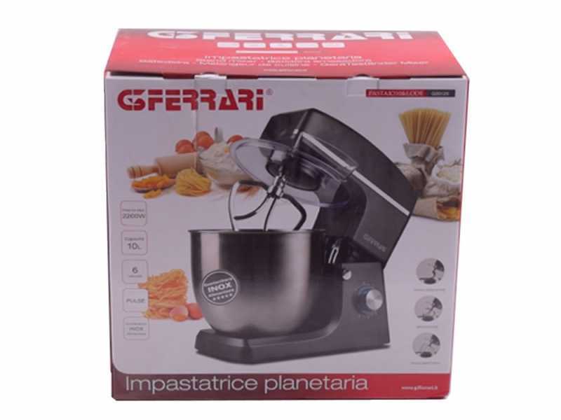 G3 FERRARI Gourmet Pasta Maker - Planetary dough mixer - Power 1500 W