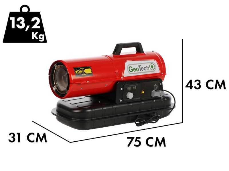 GeoTech DH 1000 - Diesel Hot Air Generator - Direct Combustion