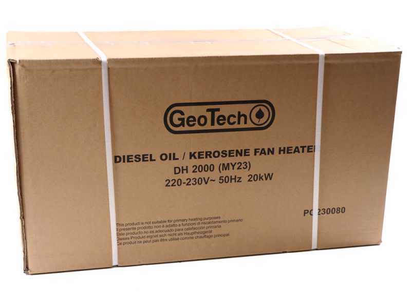 GeoTech DH 2000 - Diesel Hot Air Generator - Direct Combustion